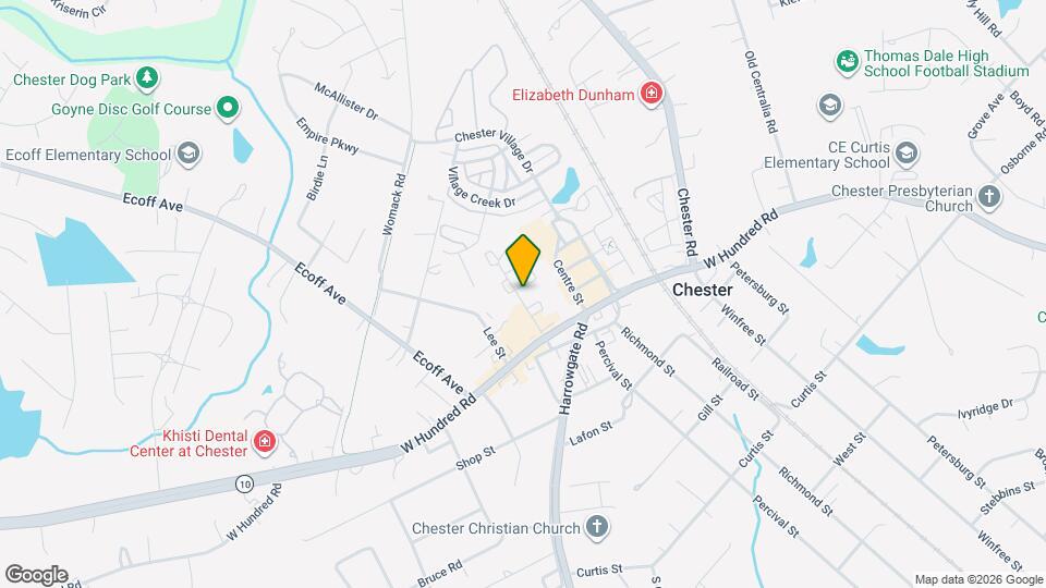 Chester Townhouses Map and Location Details