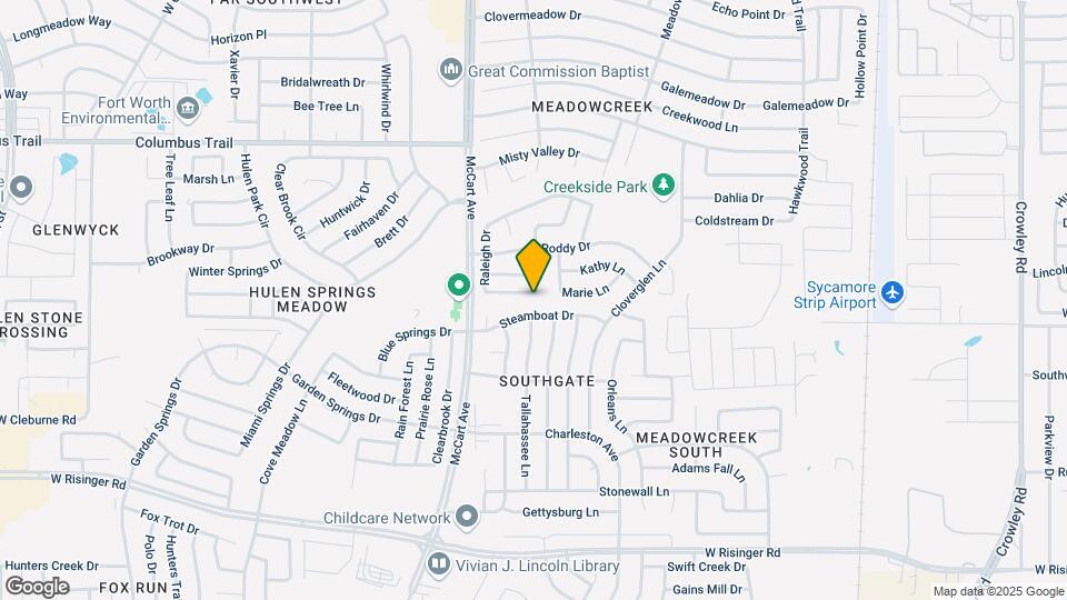 3405 Heatherbend St Map and Location Details