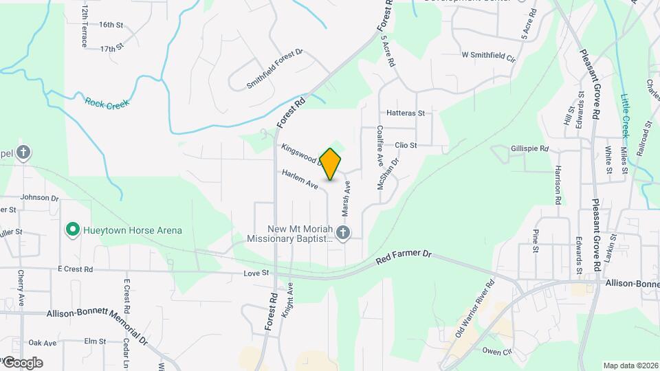 525 Harlem Ave Map and Location Details