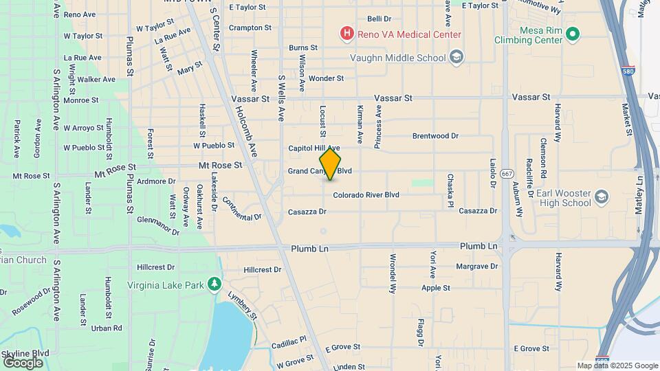 1668 Locust St Map and Location Details