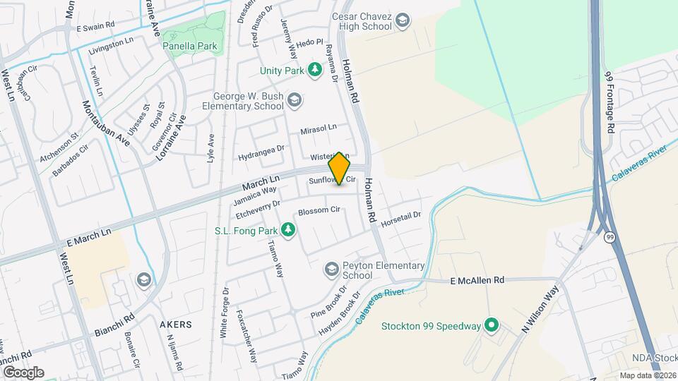 2739 Etcheverry Dr Map and Location Details