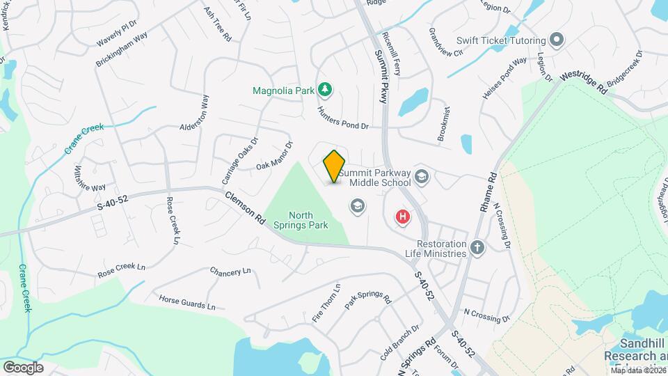 549 Summit Terrace Ct Map and Location Details