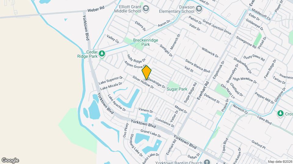 4502 Silver Hollow Dr Map and Location Details