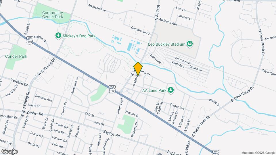 330 S 40th St Map and Location Details