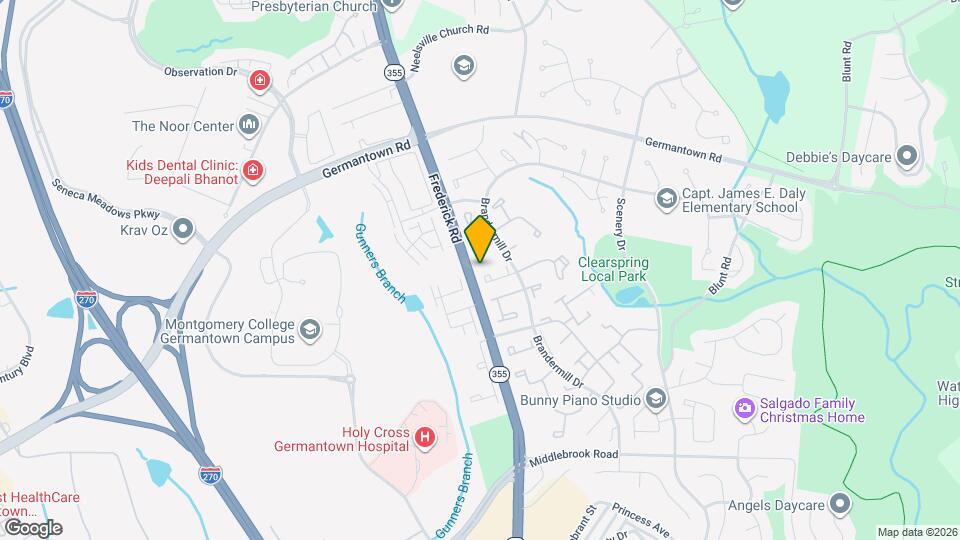 11541 Brundidge Terrace Map and Location Details