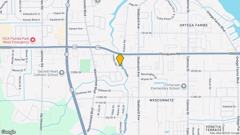 5631 Leslie Rd Map and Location Details