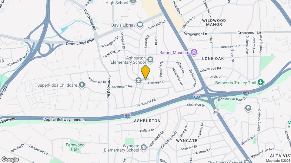 6315 Carnegie Dr Map and Location Details