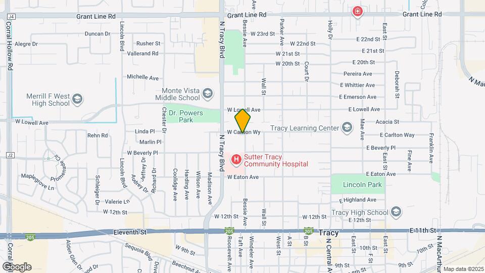 1553 Bessie Ave Map and Location Details