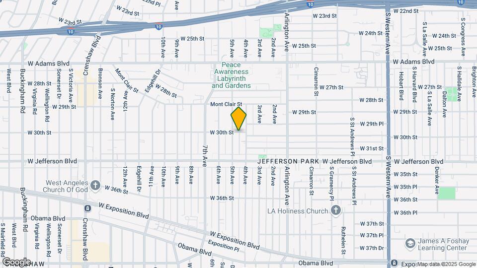 2420 W 30th St Map and Location Details