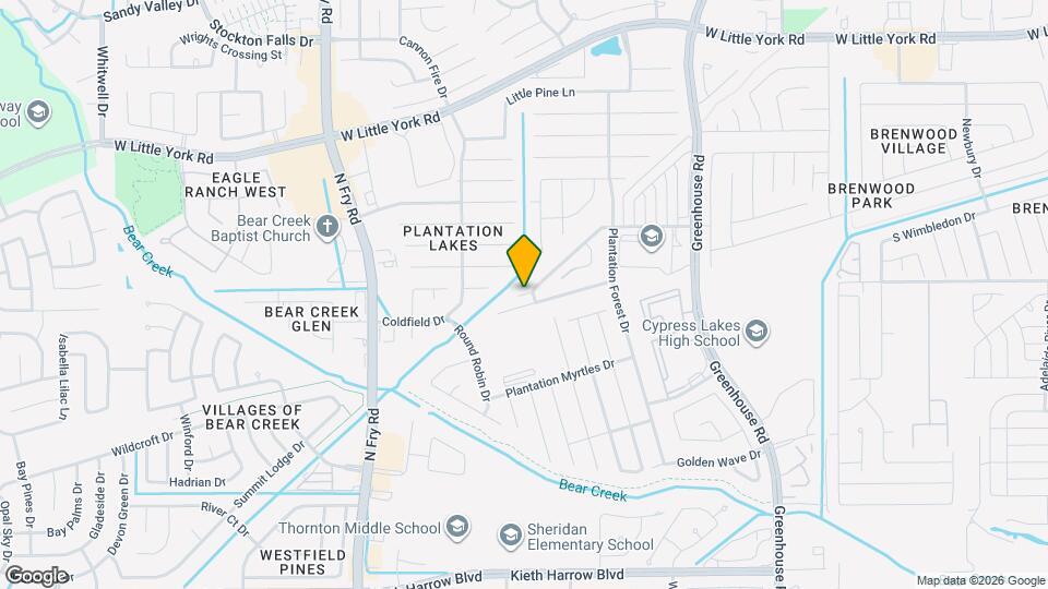 19554 Plantation Cove Ln Map and Location Details