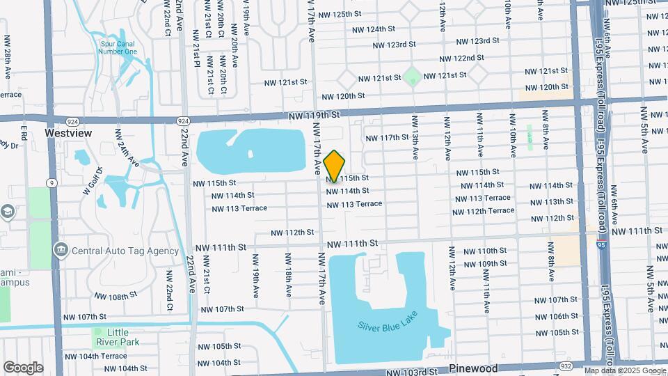 1605 NW 114th St Map and Location Details