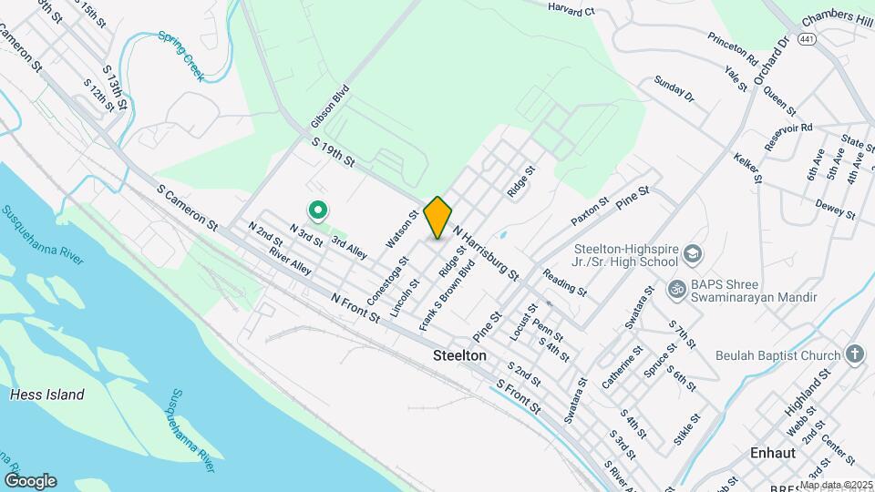 209 Lincoln St Map and Location Details