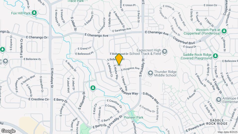 5171 S Nepal Way Mapa y Detalles de la Ubicación