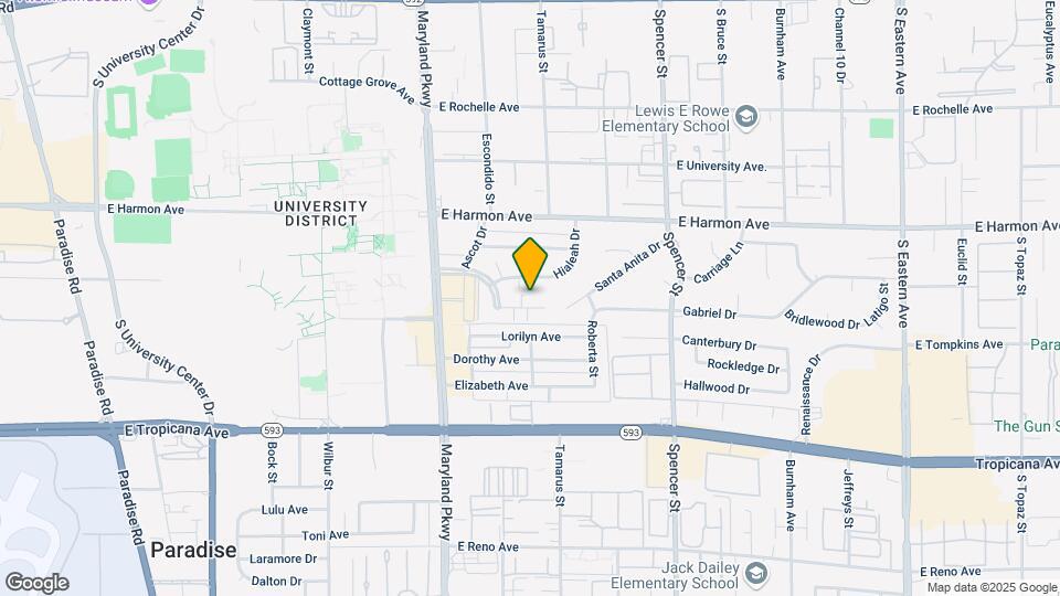 1454 Santa Anita Dr, Unit Condo Map and Location Details