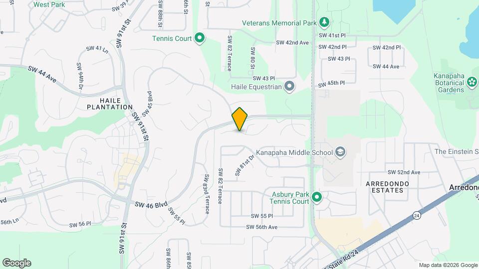 8025 SW 47th Ct Map and Location Details