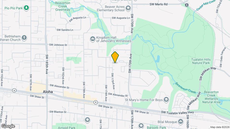 17265 SW Padova Ct Map and Location Details