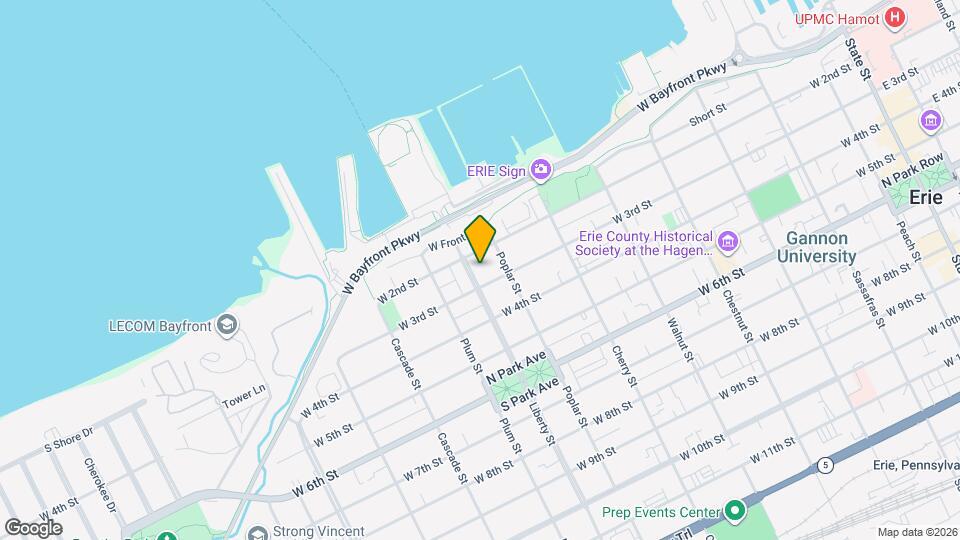 217-19 Liberty St Map and Location Details