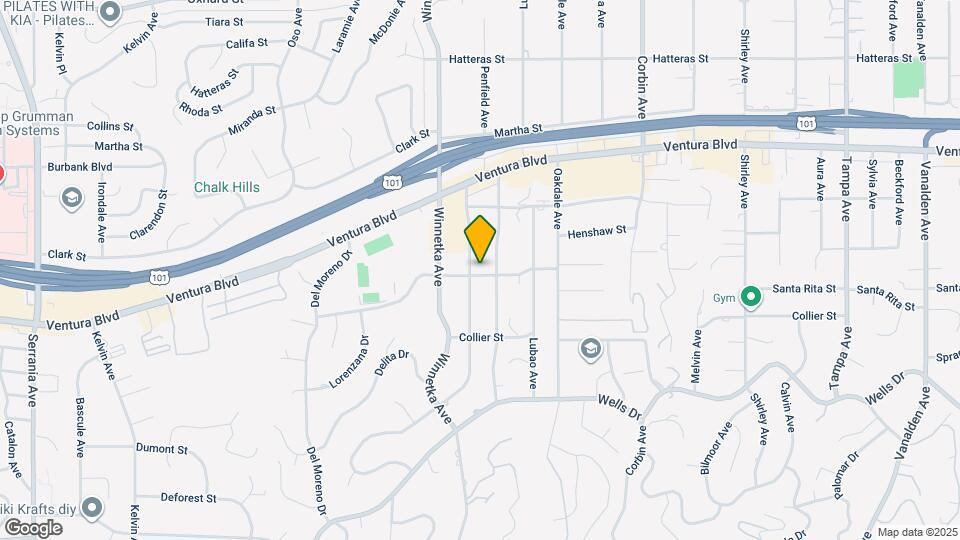 5404 Quakertown Ave, Unit 1 Map and Location Details