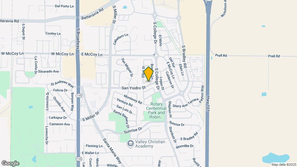 636 Arthur Ln Map and Location Details