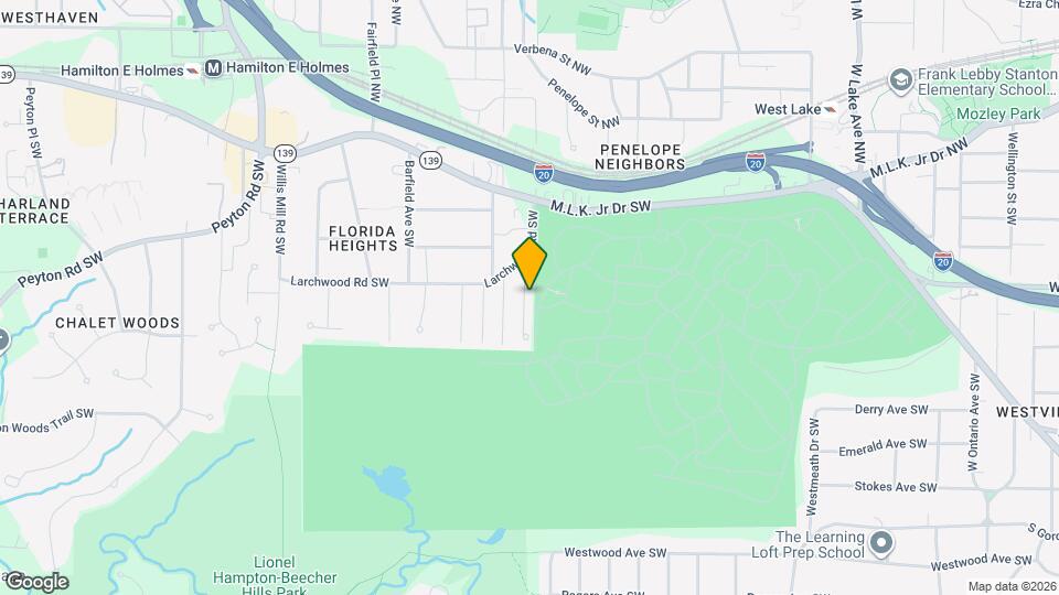 316 Henry Aaron Ave SW Map and Location Details