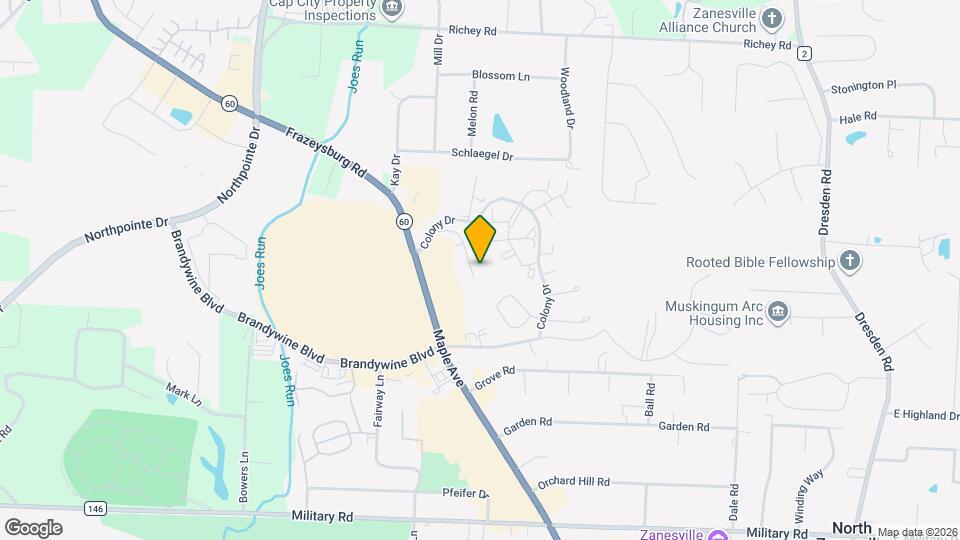 3558 Chesapeake Dr Map and Location Details