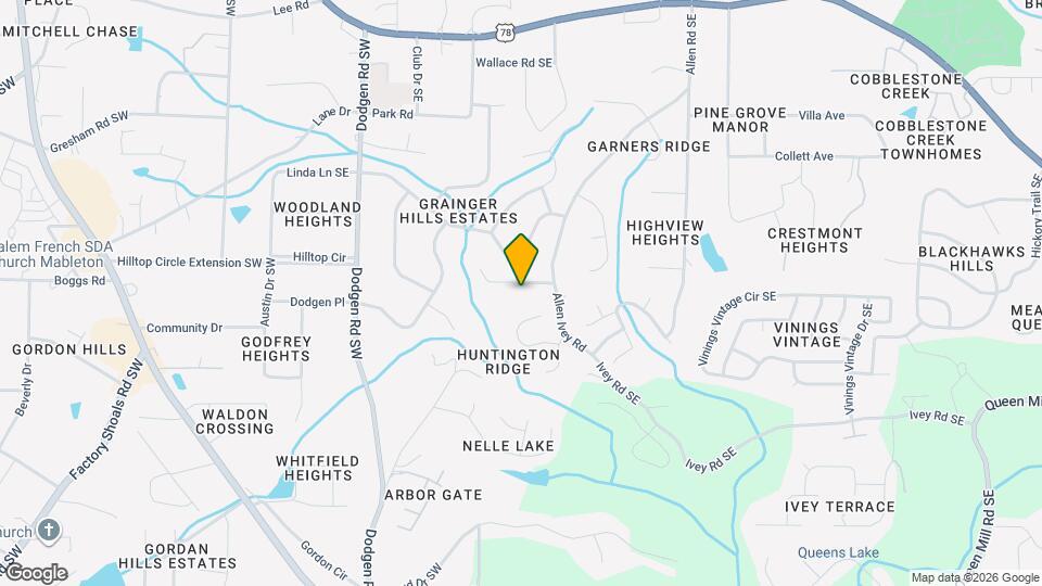 86 Regency Way SE Map and Location Details