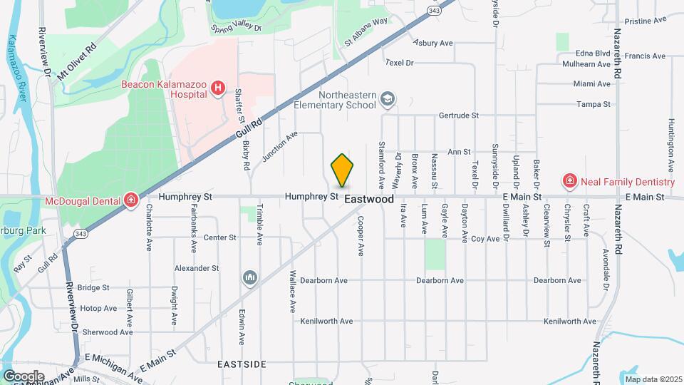 2223 Humphrey St Map and Location Details