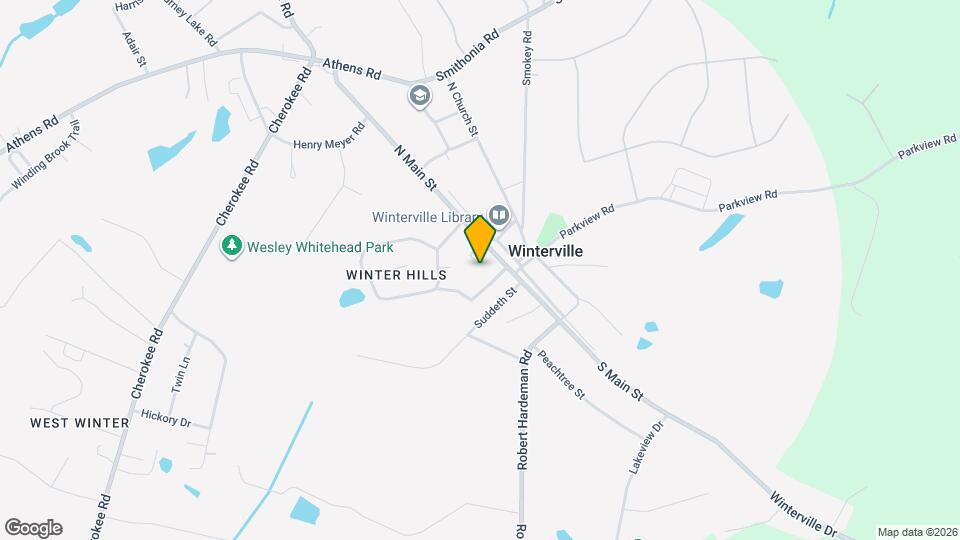 Winterville Retirement Center Senior Apartmen Map and Location Details