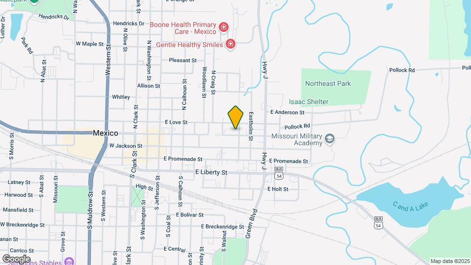 725 E Monroe St Map and Location Details