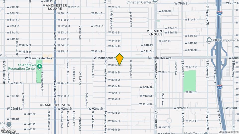 1256 W 87th St Map and Location Details