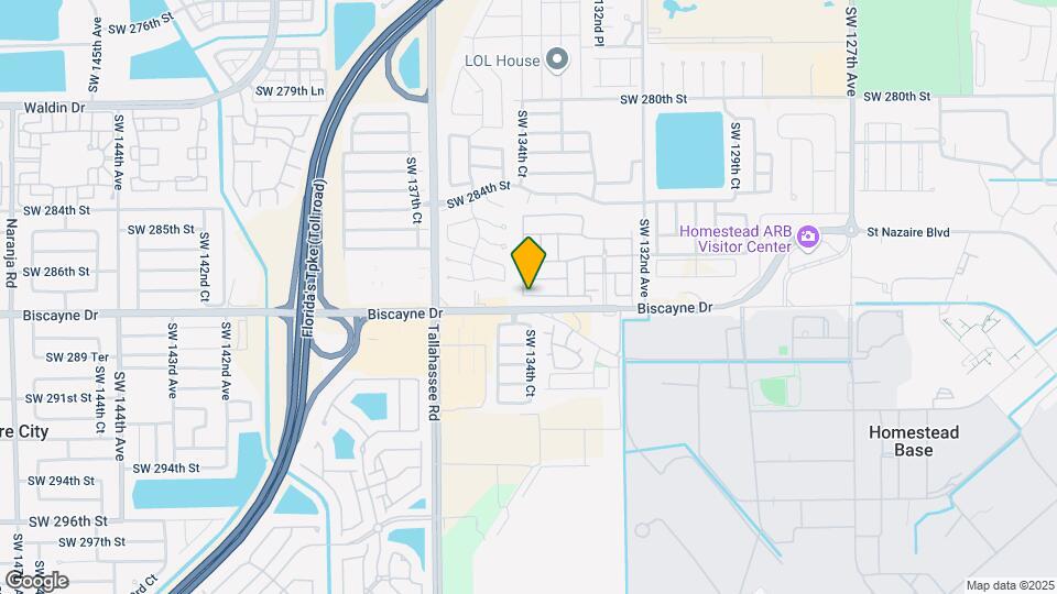 13412 SW 287th Ter Map and Location Details