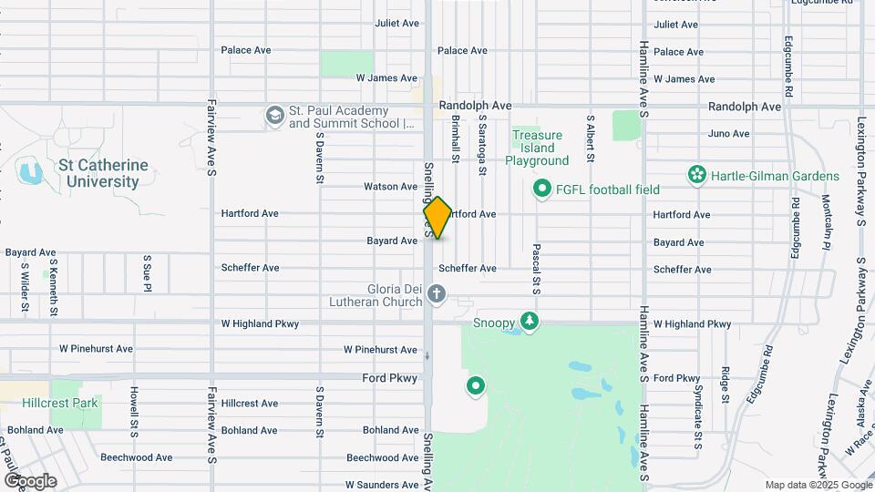 634 Snelling Ave S Map and Location Details