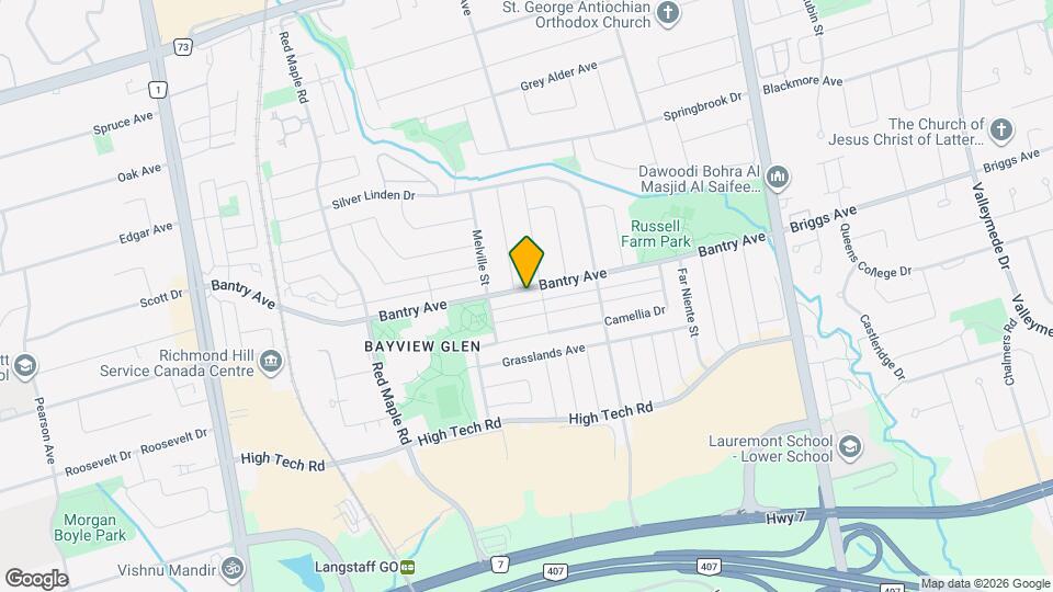 309 Bantry Ave Map and Location Details