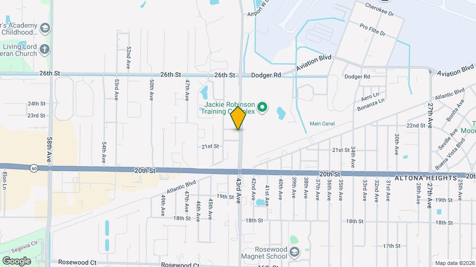 2185 43rd Ave Map and Location Details