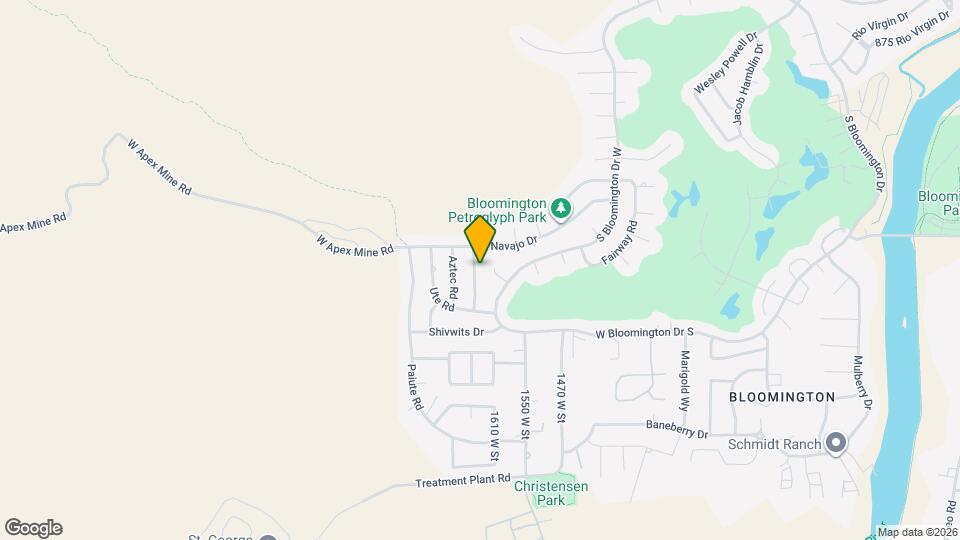 3369 Comanche Rd Map and Location Details