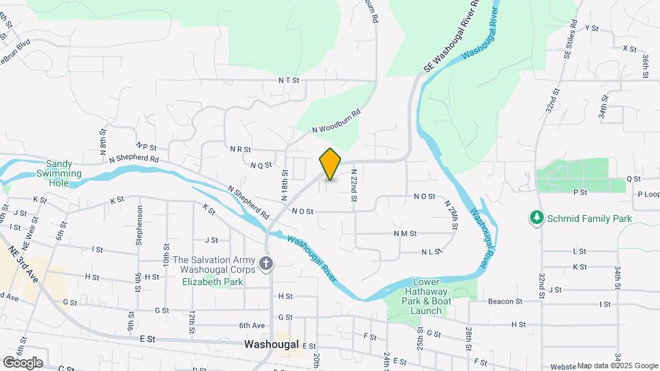 2100 N Q St Map and Location Details