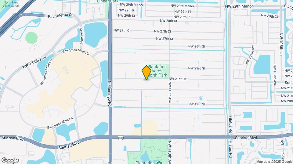 12030 NW 21st Ct Mapa y Detalles de la Ubicación