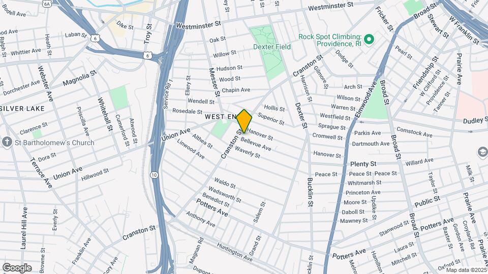 223-225 Bellevue Ave Map and Location Details