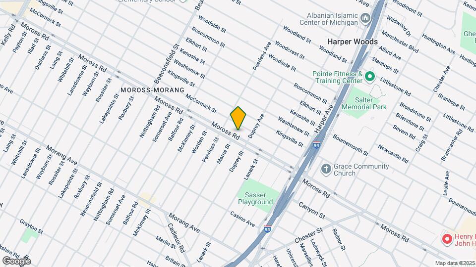20299 Moross Rd, Unit 2 Bedroom Map and Location Details