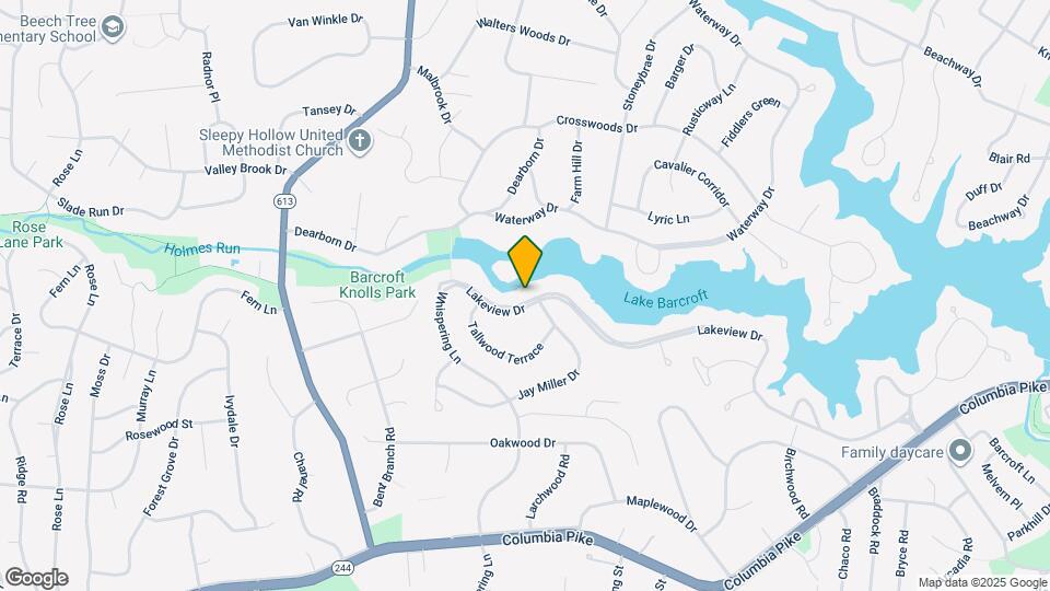 6502 Lakeview Dr Map and Location Details
