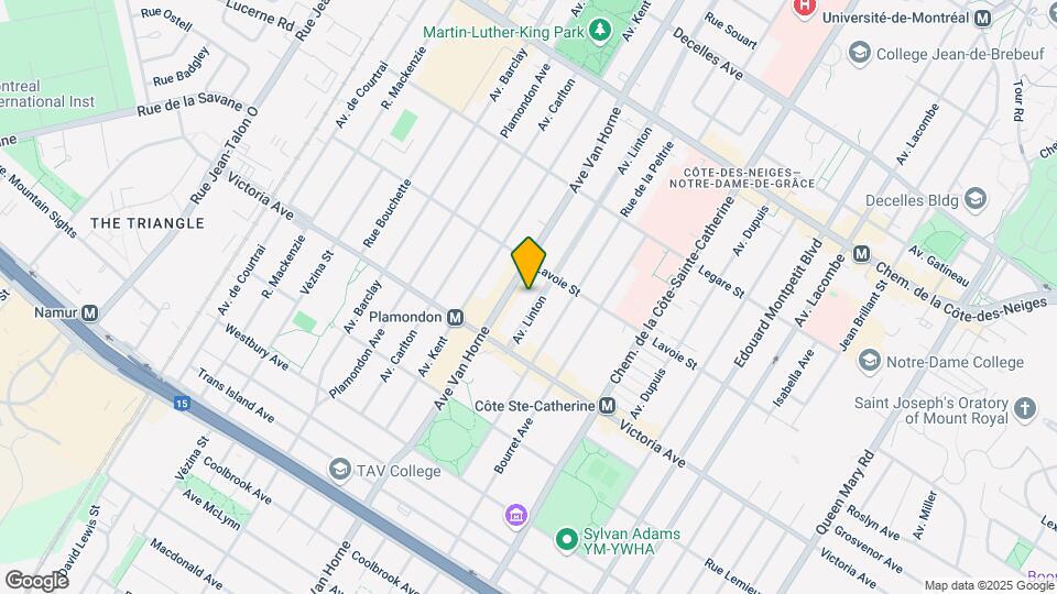 4651 Linton Av Map and Location Details