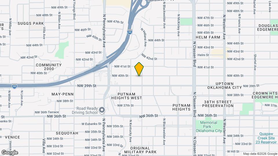 1808 NW 40th St Map and Location Details