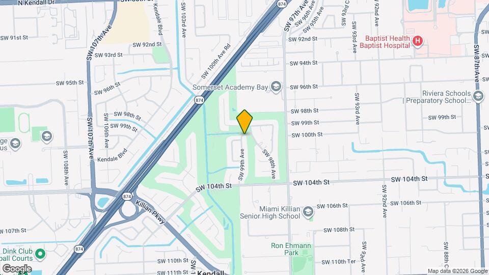 10001 SW 99th Ave Map and Location Details