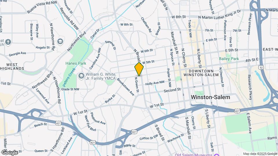 810 W 4th St, Unit 208 Map and Location Details