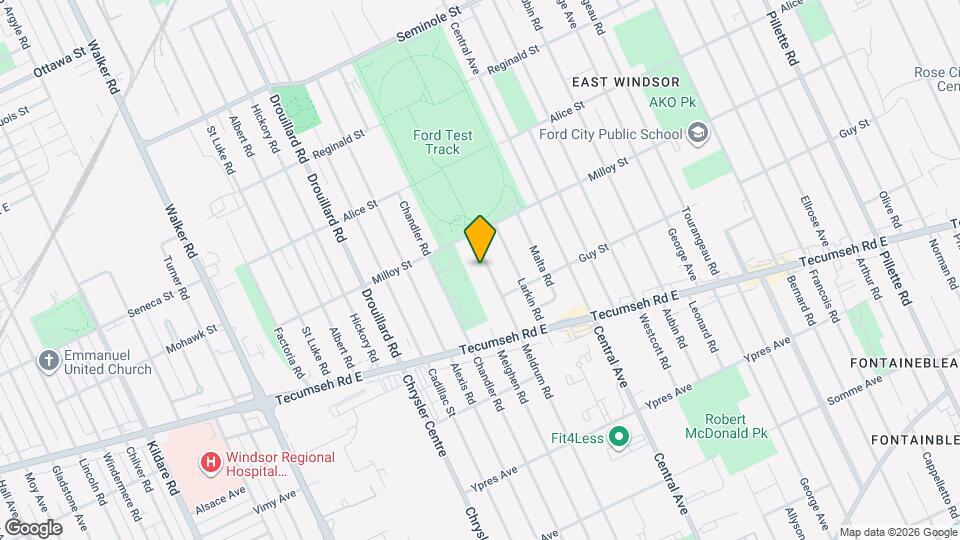 1855 Meldrum Rd Map and Location Details