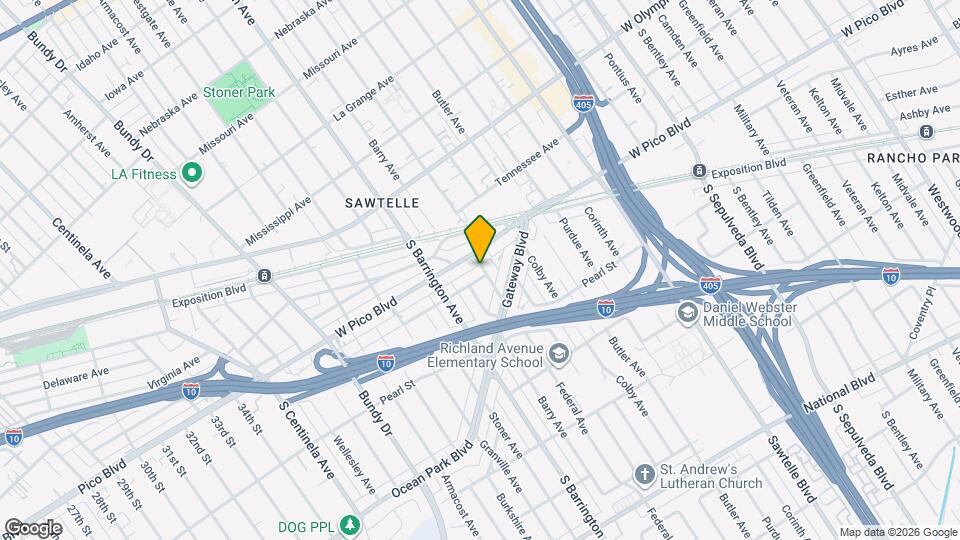 2423 Federal Ave, Unit 2419 Mapa y Detalles de la Ubicación