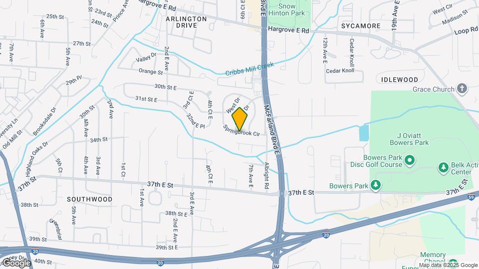 25 Springbrook Cir Map and Location Details