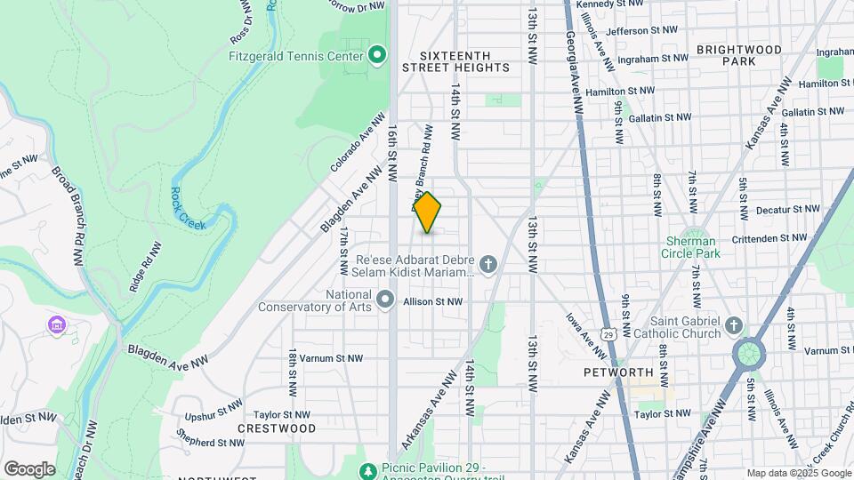 4702 15th St NW Map and Location Details