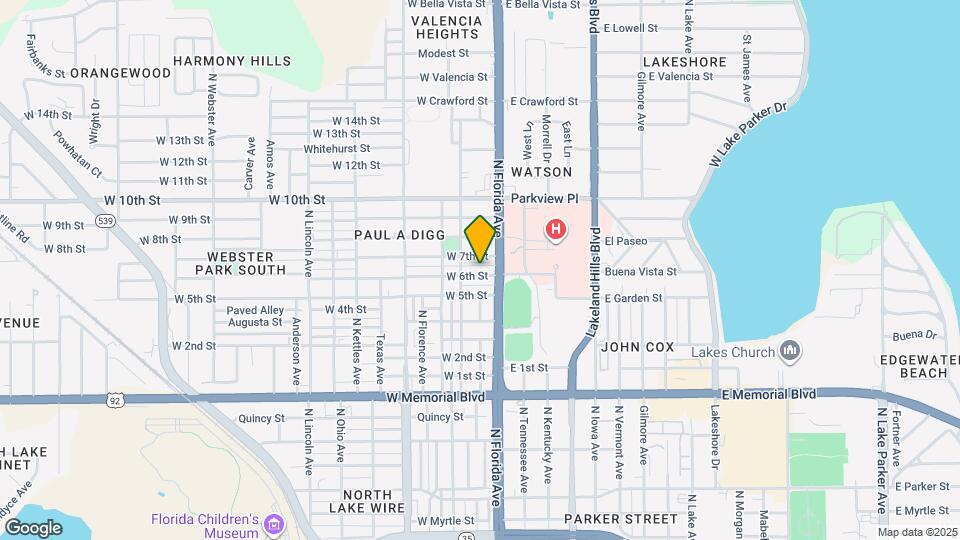 121-123 W 6th St Map and Location Details