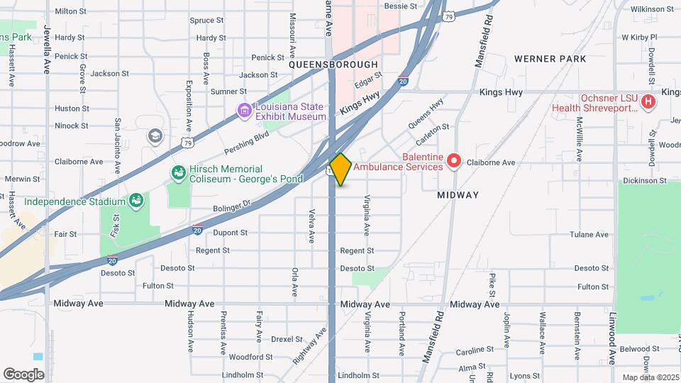 2630 Emery St Map and Location Details